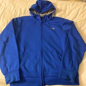 Men’s north face zip up hoodie, size small, lightly used